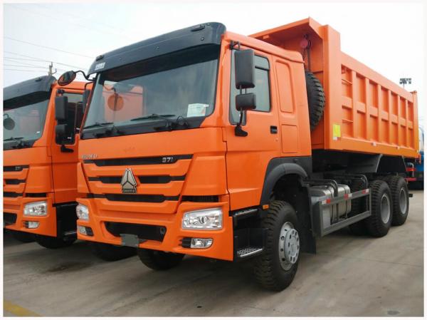 25 toneladas Sinotruk HOWO camião de descarga com dimensões de 5800*2300*1500 e capacidade do motor> 8L
