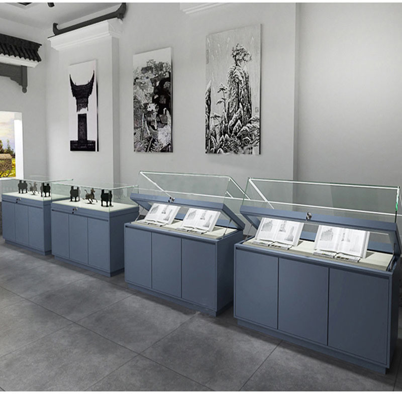 Retail Racks Advertising Museum Display Showcase for Rings Earrings and Necklaces