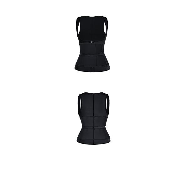 NANBIN Double Strap Waist Trainer Vest 5XL Upper Body Sauna Suit