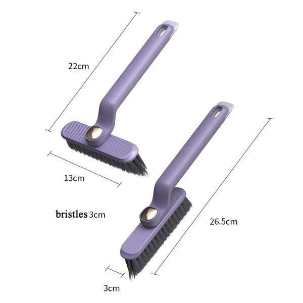 Multifunctional Kitchen Bathroom Cleaning Brush for Household Cleaning and Maintenance
