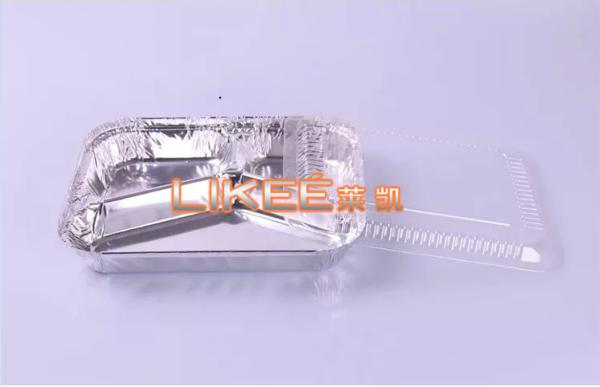 Food Packaged 800ml Aluminum Foil Tray Alloy 8011 Disposable Foil Pan