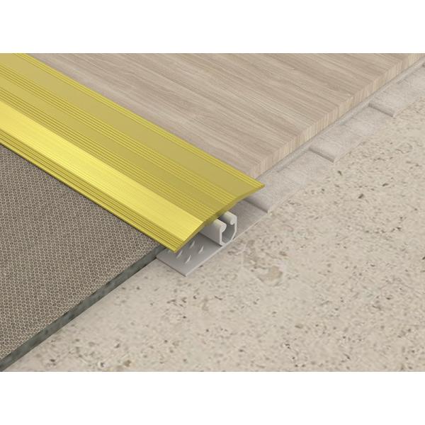 Wood Floor Decoration Aluminum Transition Strip T Shaped Metal