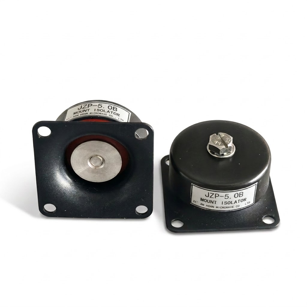 JZP-5.0B Rubber Shock Absorber High Stress Relaxation Resistance Thermal-Conductive Core Integration Isolator Mount