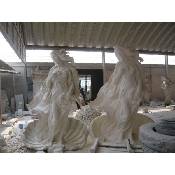 Egyptian beige marble sculpture