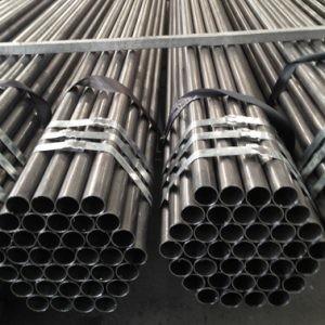 High Frequency Black Welded Steel Pipe Anti Rust Painting For Water / Oil Field