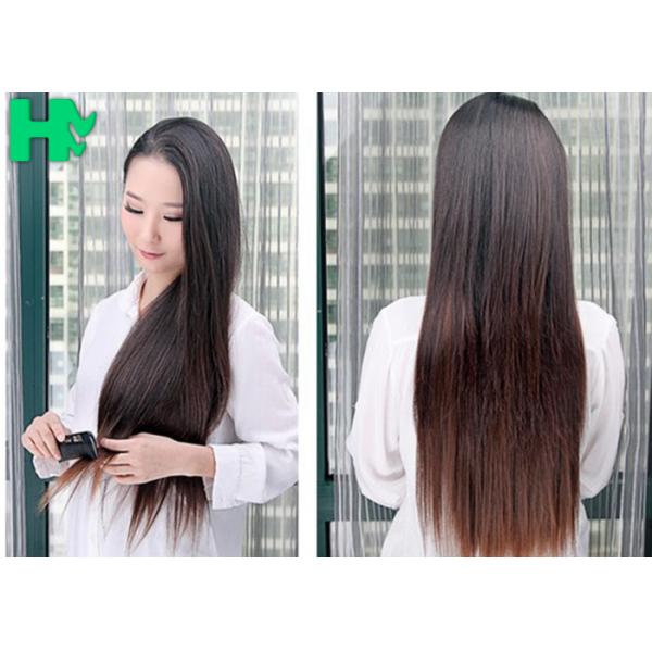 100% Synthetic Hair Extensions Long Straight Wave Blonde Color For Adults