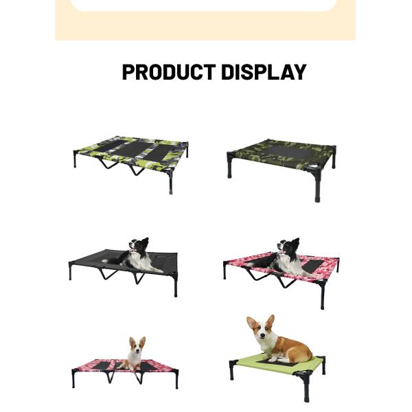 металла шестерни любимца 61x46x18cm Оксфорд кровать собаки на открытом воздухе протезная повышенная