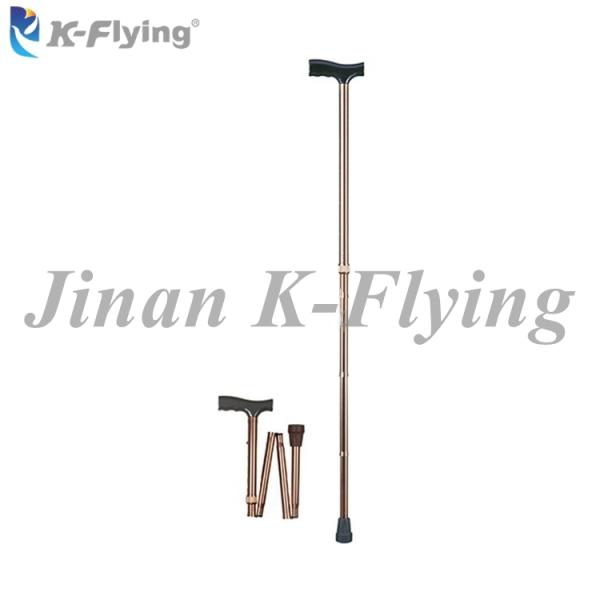 Foldable Medical Rehabilitation Equipment Walking Stick For Old Person Disabled