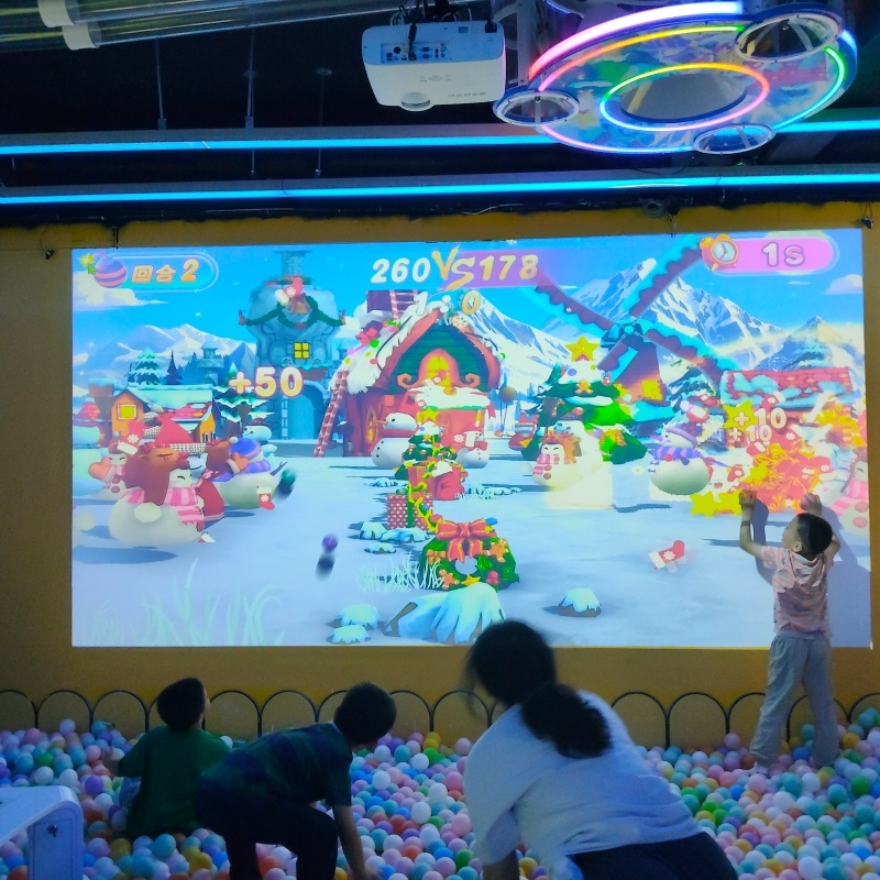 Durable Interactive Smash Ball Games Designed for Long Time Commercial Operation