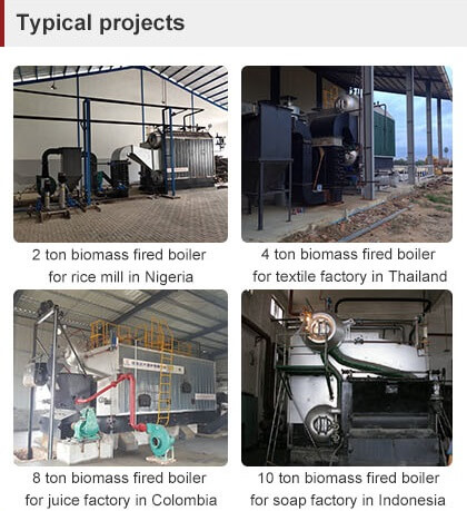 Alcohol Distillation 30 Ton 1000kg Bagasse Fired Boiler