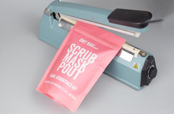 Custom Printing Biodegradable plastic Stand Up Pouch With PLA Zipper for Food Packs