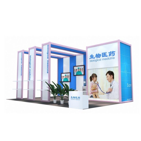 80*80MM Maxima Aluminum Profiles For Shell Scheme Stand Tradeshow Booth And Expo