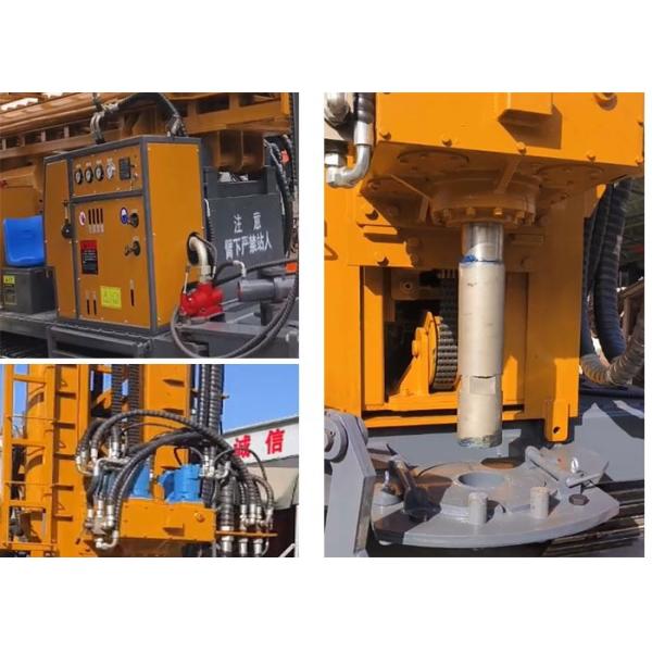 Underground Hydraulic Borehole Drilling Machine For Rock / Mountain / Desert