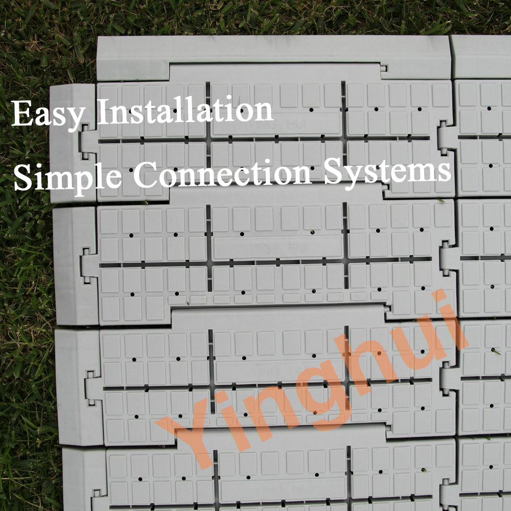 Outdoor Anti Slip Turf Grass Lawn Temporary Flooring Protection Tiles Sheet