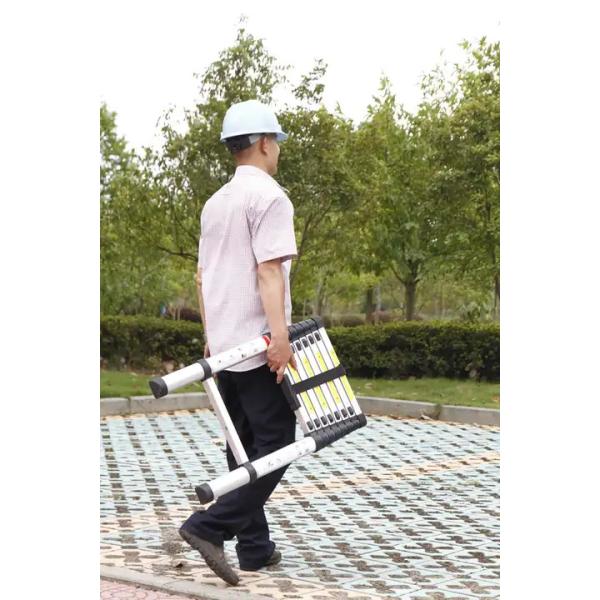 СЭ Аварийное спасательное оборудование Сдвижная алюминиевая телескопическая лестница