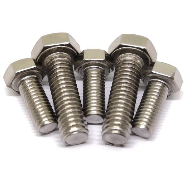O aço DIN933 encanta os parafusos principais de aço inoxidável encanta os parafusos da cabeça do hexágono do parafuso e da porca