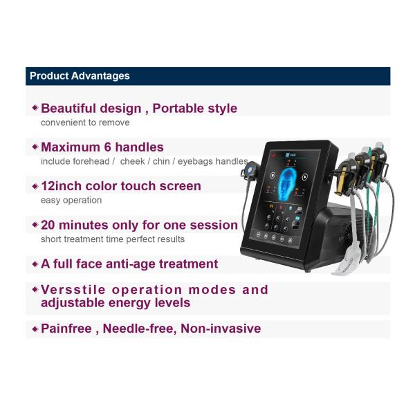 Advanced Desktop EMS RF Face Sculpting Machine for Skin Tightening and Wrinkle Removal