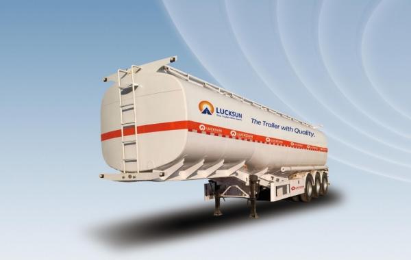 Used Lucksun 50m3 Oil Tanker Semi-Trailer with Wabco Brakes