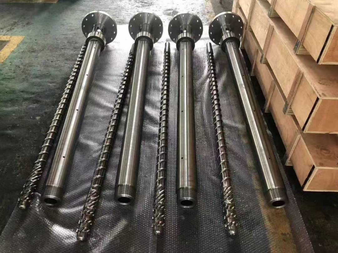 Precision 0.015mm Barrel Straightness Single Screw Extruder Screw Barrel with 38CrMoAlA Material and Nitriding Treatment