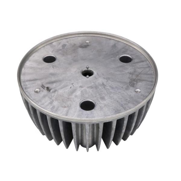 Round Extruded Aluminum Heatsink Outside Elements Economical