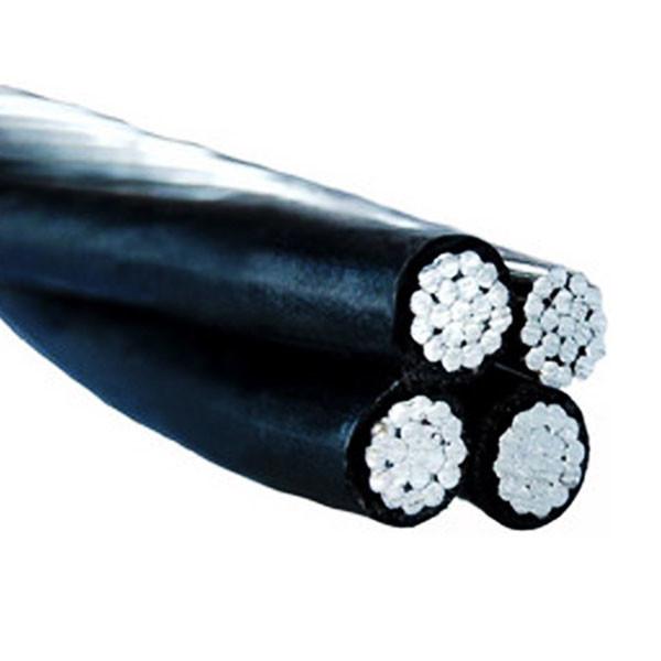 Insulated XLPE ABC Aluminum Aerial Bundle Conductor Cable Overhead 0.6/1kv