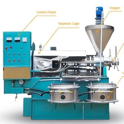 High Efficiency Automatic Small Screw Oil Press Machine 125 KG