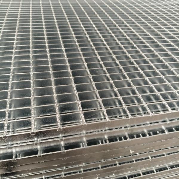 1000x6000mm Size Anti-Rust Steel Grating Biggest Size 1050mm*6000mm For Industrial Environments