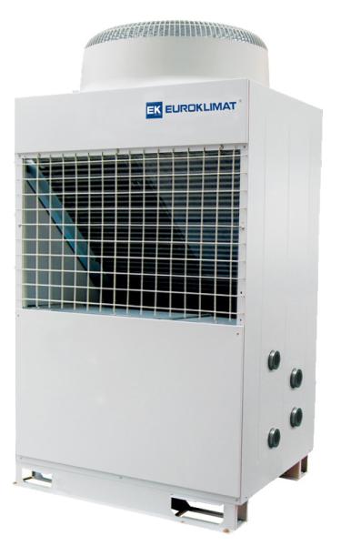 4 Ton Cold / Hot Water Commercial Air Source Heat Pump 1010x490x1245 mm