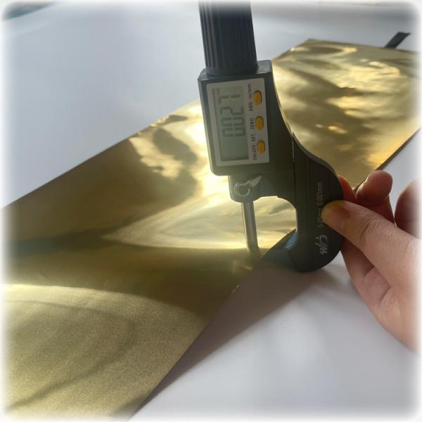 0.025 X 200mm CuZn37 Brass Copper Foil H63 / C27200