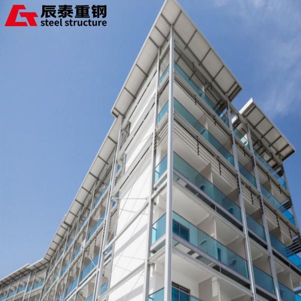 Strong High Rise Steel Structure Building Industrial Steel Grid Construction