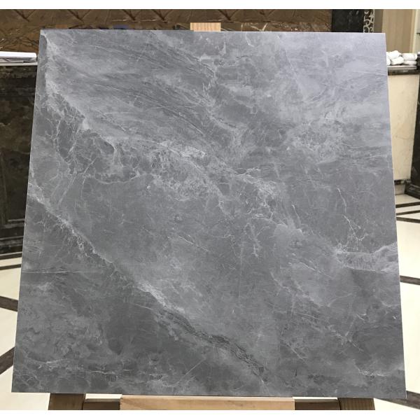 Серая мраморный вид керамическая деревенская плитка 400x400 мм для гостиной и прочный Мат глазурованный пол и стены плитки для ванной комнаты