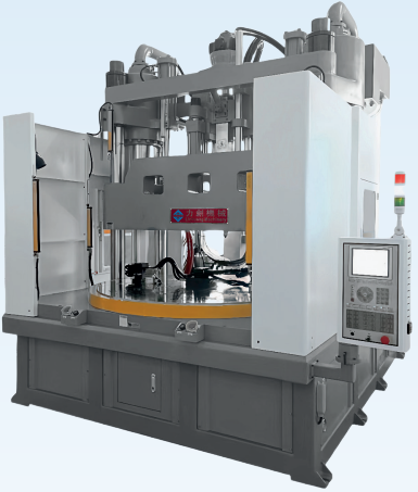 Rotary Table Injection Molding Machine Low Stage Vertical Structure For Insert Molding