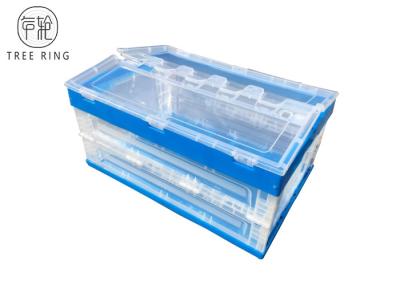 Industrial resistente vegetal empilhável plástico de dobramento forte dos escaninhos 600 - 240