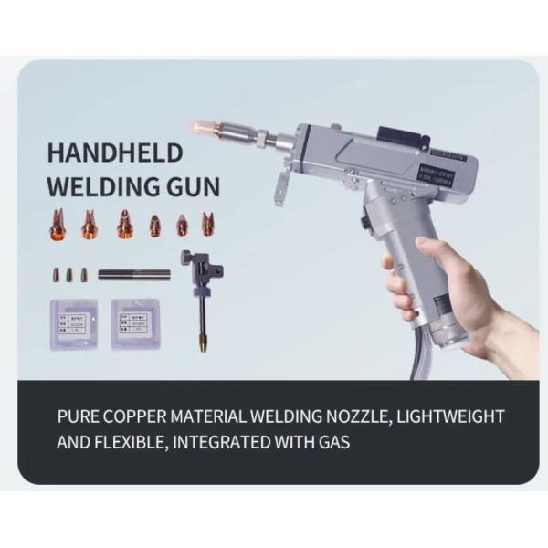 3 в 1 лазерная сварка из волокон 1000 Вт 1500 Вт 2000 Вт для алюминиевого углерода