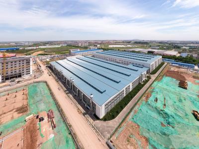 High Strength Clear Span Steel Frame Structure Warehouse Office Building