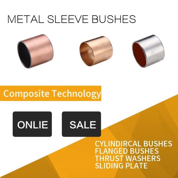 Bronze Intermediate Layer Sleeve Bushes Guide Bearings Long Life