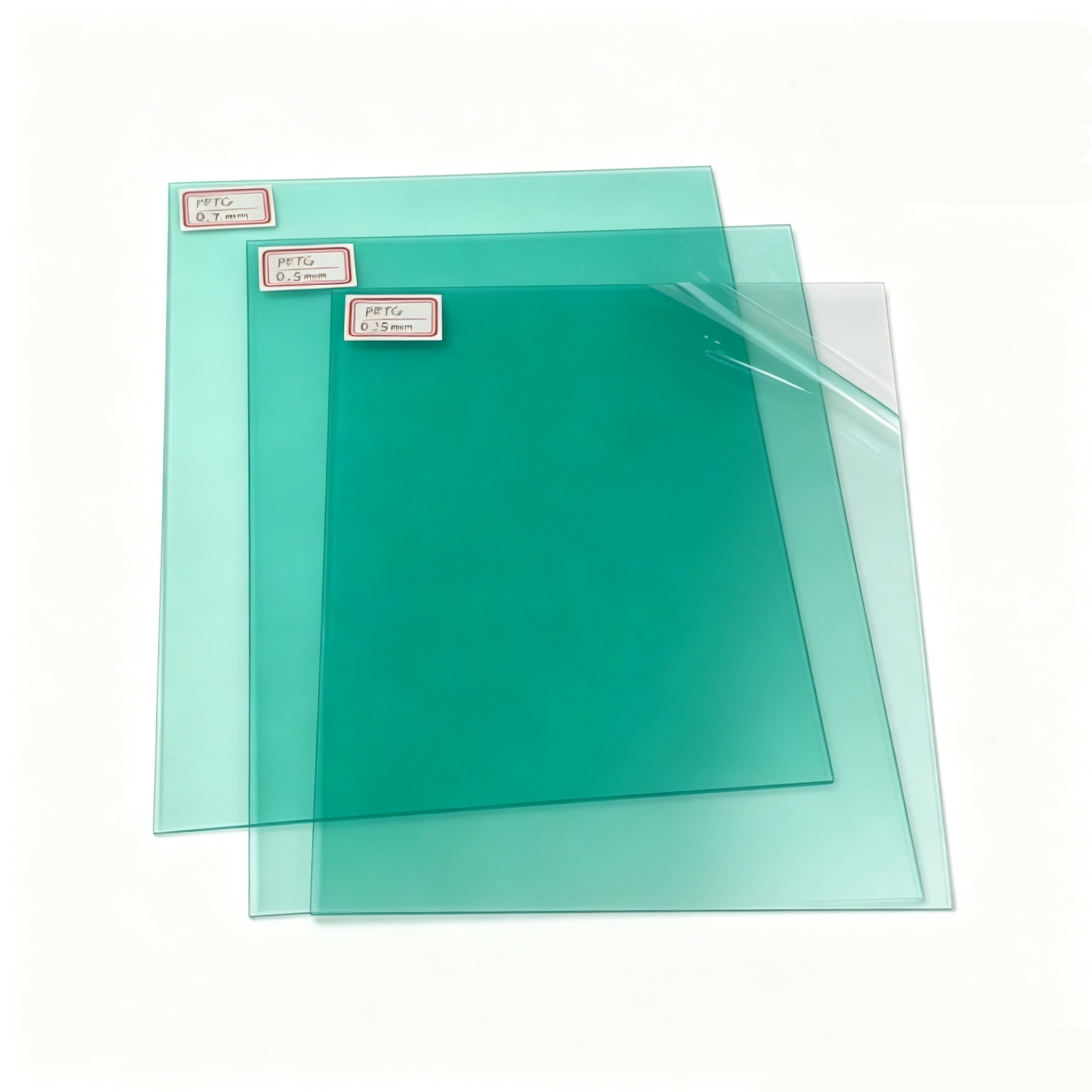 0.7mm Thickness Petg Clear Plastic Sheet For Membrane Switch Packaging Decoration