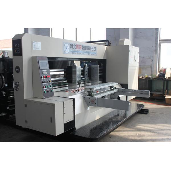 Micro Corrugated Box Semi Automatic Carton Die Cutting Machine With Vacuum Adsorption