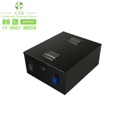 100Ah de pouco peso 48V com armazenamento da casa da casa do barco do carro de BMS Deep Cycle Electric levanta a bateria de lítio Lifepo4 solar do poder