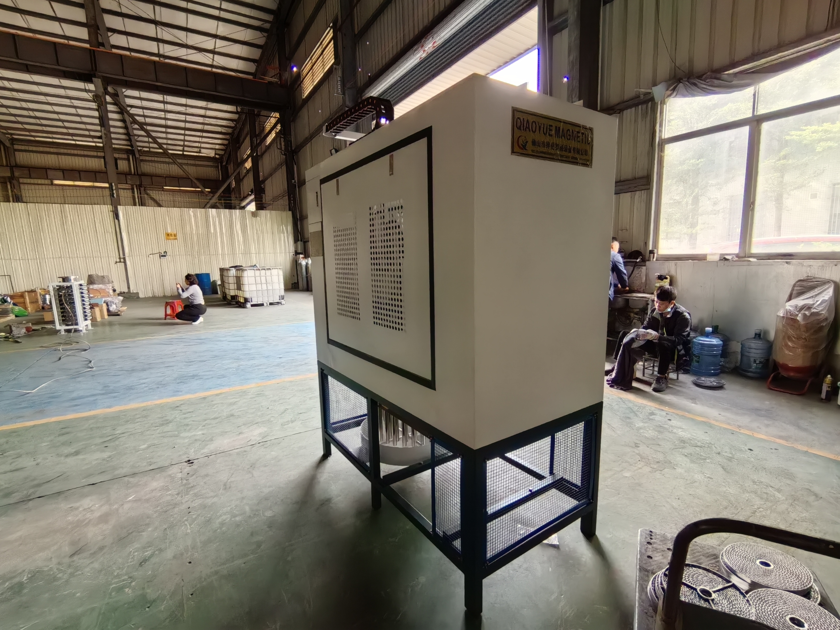 Electromagnetic Filter For Kaolin Quartz Albite Iron Removal,High Gradient Up To 35000GSS