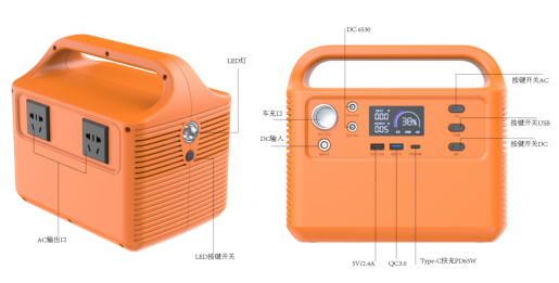 TINKO 252WH портативная электростанция для кемпинга на открытом воздухе в 18650 батарея