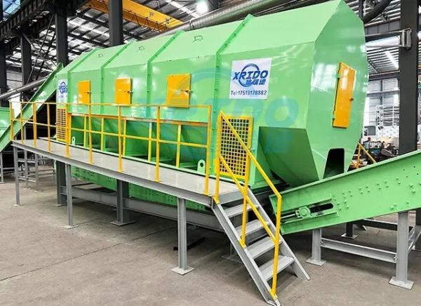 Machine de tri des déchets Xrido XRD-100D AI Capacité 100 t/jour