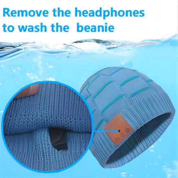 Wireless Music hat Washable design handsfree calling and music play Best Christmas Gifts for Men,Women Motorcycling
