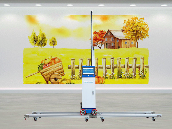 Wall Printer Dual Head 64㎡/h High Speed Wall Printing Machine for Mural and Decoration