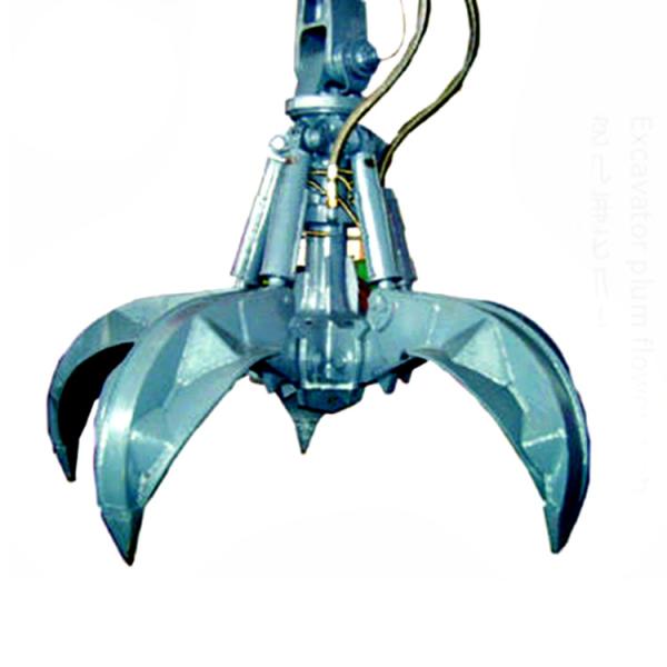 YT CE Industrial Lifting Equipment Double Disc Bucket Grab for Excavator