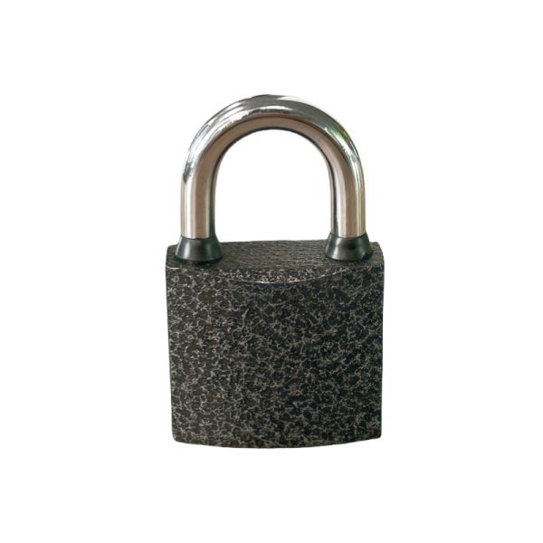 20-75mm Solid Iron Body with Plastic Painted Surface Waterproof Painted Iron Padlock
