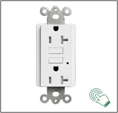 15A USB Wall Outlet with 5.0A Fast Charging, Tamper Resistant Design and IntelliChip Technology
