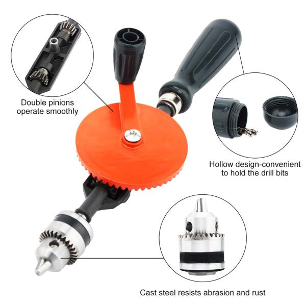 Ювелирные изделия делая ручные цыплят точности сверла 1.5mm-9mm ручки для вращения