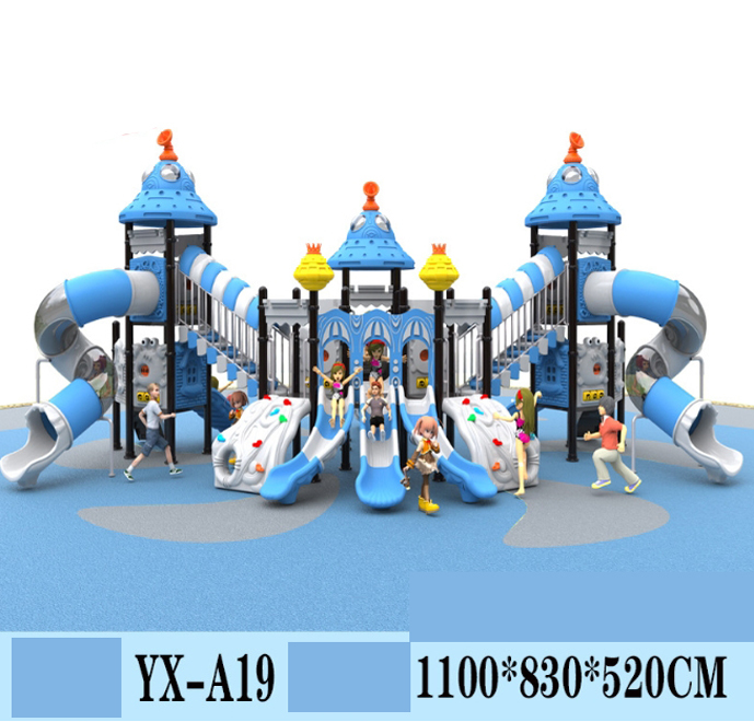 High-quality LLDPE plastic galvanized steel outdoor  children's playground equipment kindergarten at a competitive cost 
