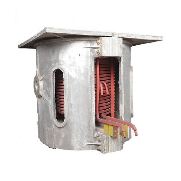 Industry Cast Iron Ingot Induction Melting Furnace 1.5 Ton Steel Loading Capacity